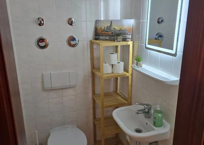 Apartman Wohntraum Im Gruenen, Balkon Drezda